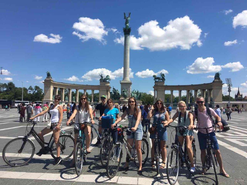 Budapest-heroes-square-bike-tour